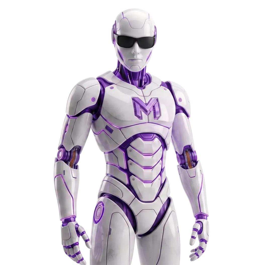 Maprix robotu — mobil hero